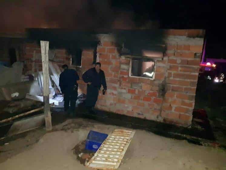 Punta Alta: Murieron dos menores en un incendio