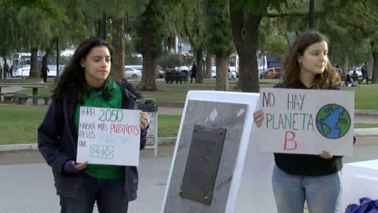 Manifestación por el cambio climático