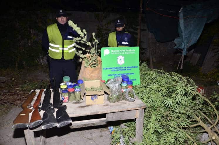 Secuestraron droga en Punta Alta