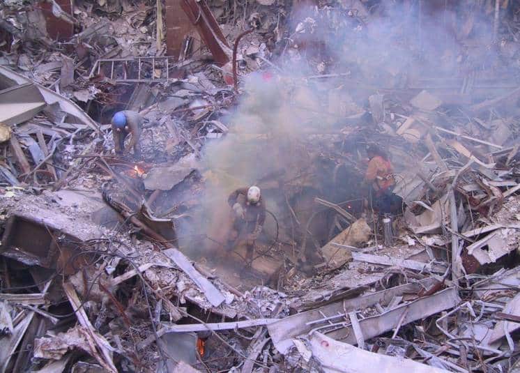 Aparecieron fotos inéditas del atentado de las Torres Gemelas