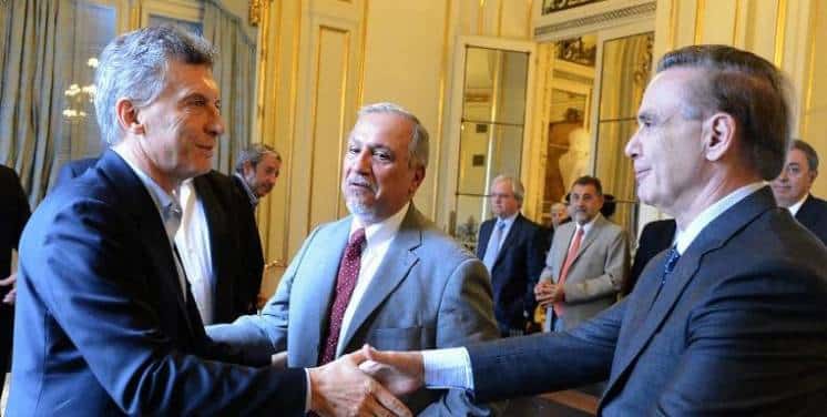 Miguel Angel Pichetto será compañero de fórmula de Mauricio Macri