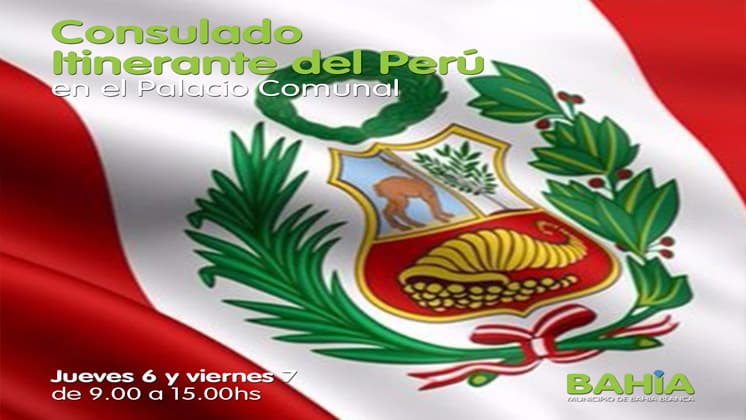 Consulado itinerante del Perú en el palacio comunal