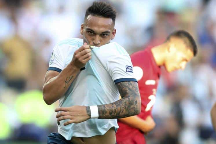 Con un gol del bahiense Martínez, Argentina clasificó a semifinales