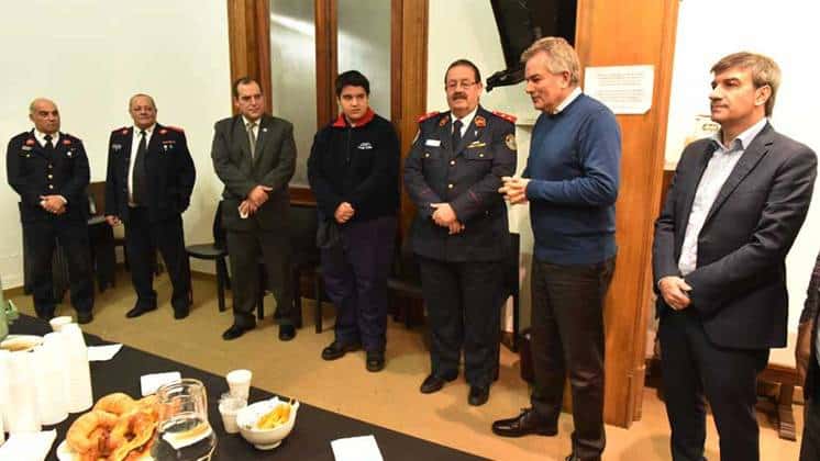 Agasajo a Bomberos Voluntarios del Distrito