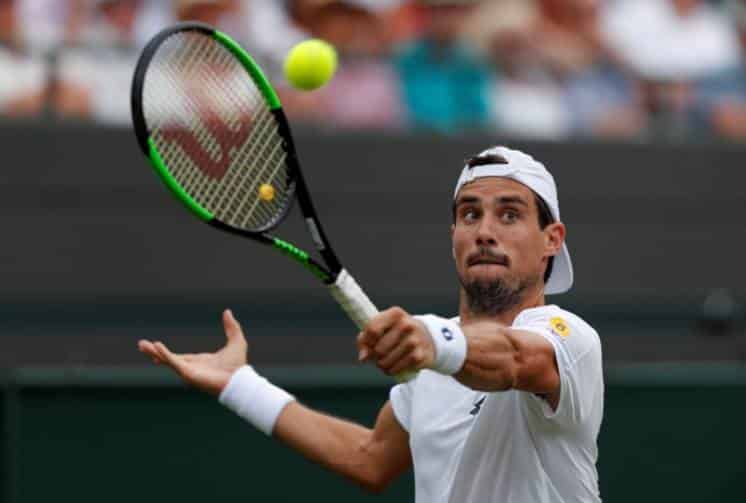 Pella ganó y avanza en Wimbledon
