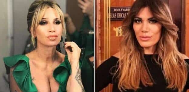 Flor Peña y Flor de la V siguieron la pelea en las redes