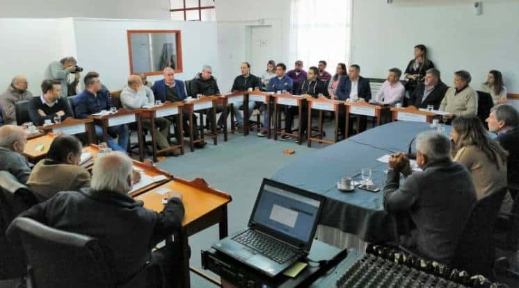 La Mesa Agropecuaria de Villarino se reunió con legisladores provinciales