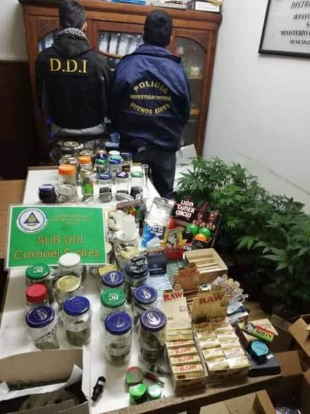 Pigüé: detuvieron a dos narcos en un operativo antidrogas