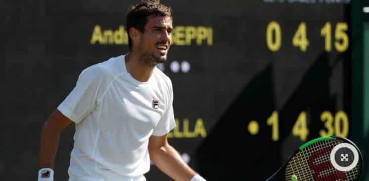 Pella venció al italiano Seppi y pasó a tercera ronda en Wimbledon