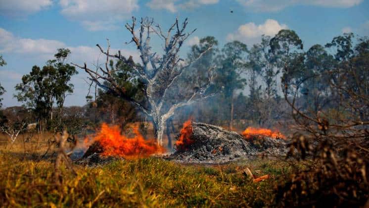 Amazonas: el humo del incendio ya afecta provincias del norte