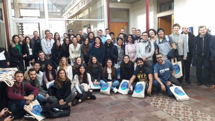 La UNS dio la bienvenida a estudiantes internacionales