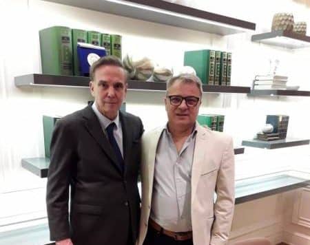 El intendente de Tornquist, Sergio Bordoni, se reunió con Pichetto