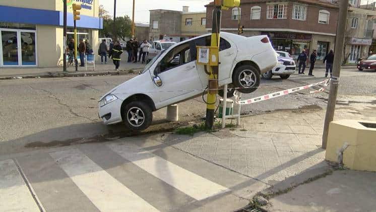 Imprudencia y accidente en Don Bosco y Brasil