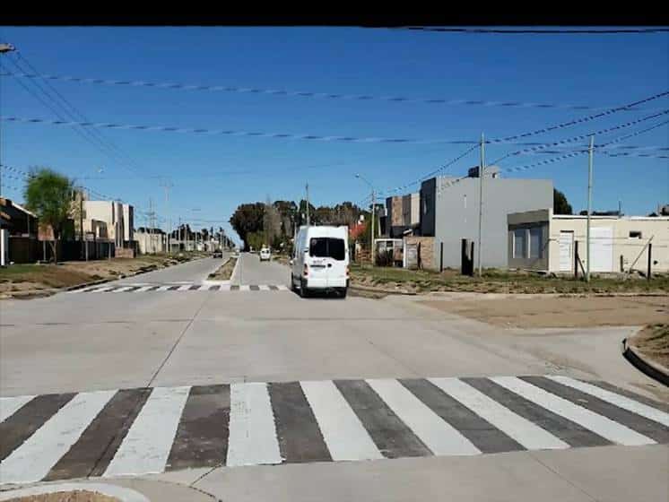 Finalizó la pavimentación de calle Parera