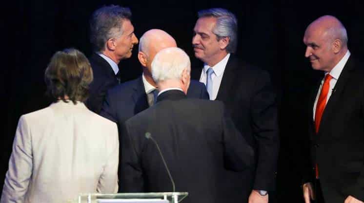 Debate: el cruce entre Macri y Fernández que pudo terminar en escándalo