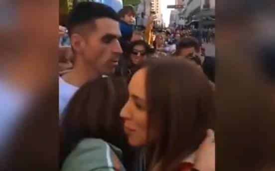 Los padres de Facundo Saccoccia se encontraron con María Eugenia Vidal