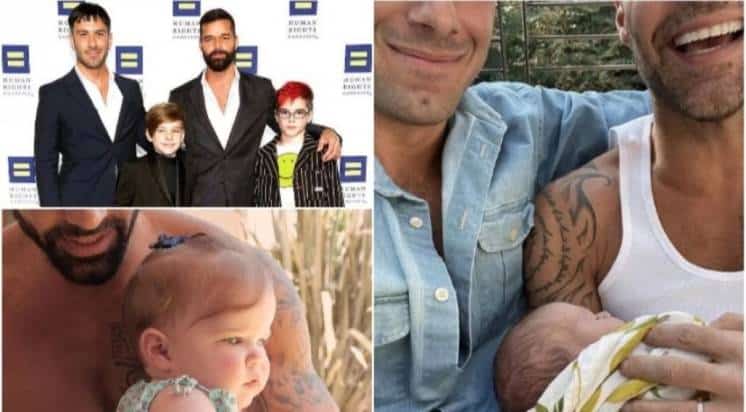 Ricky Martin fue papá por cuarta vez y lo anunció con una dulce foto: “Nuestro hijo Renn Martin-Yosef ha nacido”