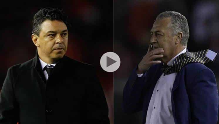 River-Boca: el duelo de entrenadores tras el primer partido de semifinales