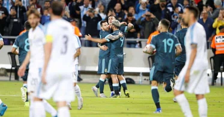 Argentina empató con Uruguay en su último partido del 2019