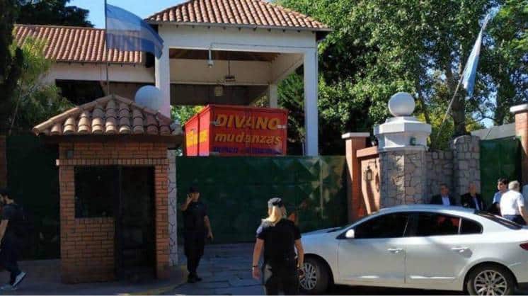 Empezó la mudanza de Mauricio Macri y Juliana Awada de la Quinta de Olivos
