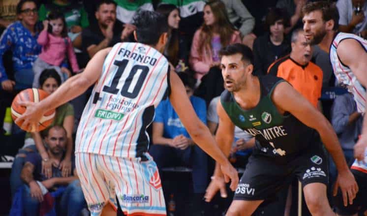 Liga Argentina de basquet: Villa Mitre no pudo con el líder