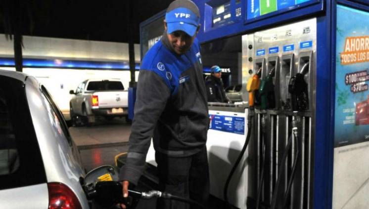 Así quedaron los precios de combustible de YPF tras el aumento del 6%