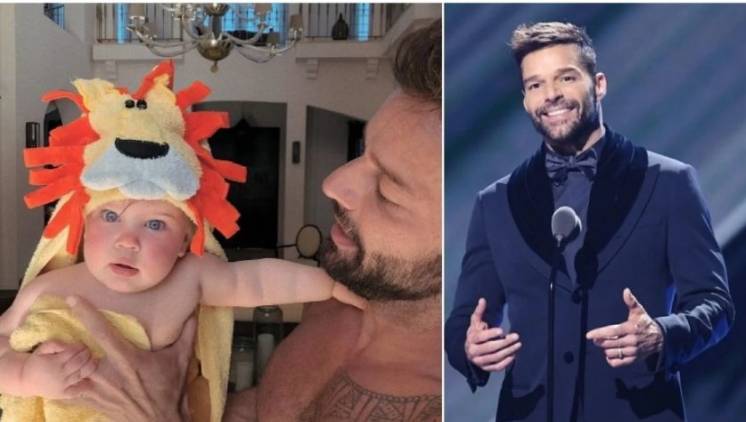 Ricky Martin compartió una foto súper tierna de Lucía, su beba: “La dueña de mis sueños”