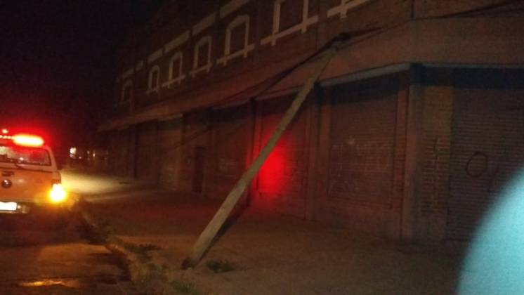 Lo que dejó el temporal de viento en Bahía