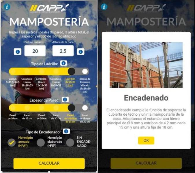 CAPP: La app para calcular y comprar los materiales que necesitas para tu obra