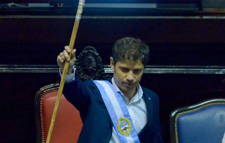 Kicillof irá por la reelección junto a Magario y Máximo Kirchner encabezará en Diputados