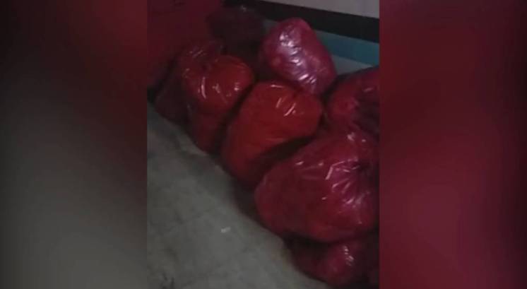 Otra vez residuos patogénicos en el Hospital Penna