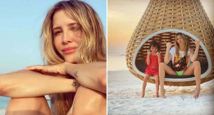 Guillermina Valdés reaccionó ante las críticas y dio el motivo por el cual publica fotos solo con Lolo Tinelli