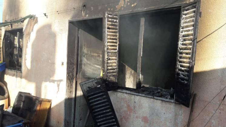El niño herido en el incendio tiene el 60% de su cuerpo quemado y fue trasladado al Garrahan