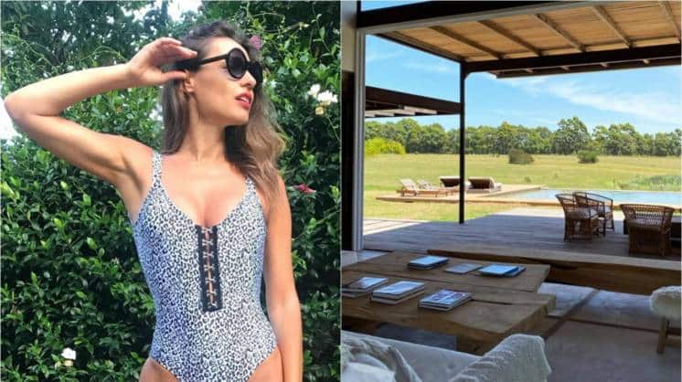 Con vista al lago, pileta “endless” y estilo minimalista: cómo es la mansión de Pampita en Punta del Este