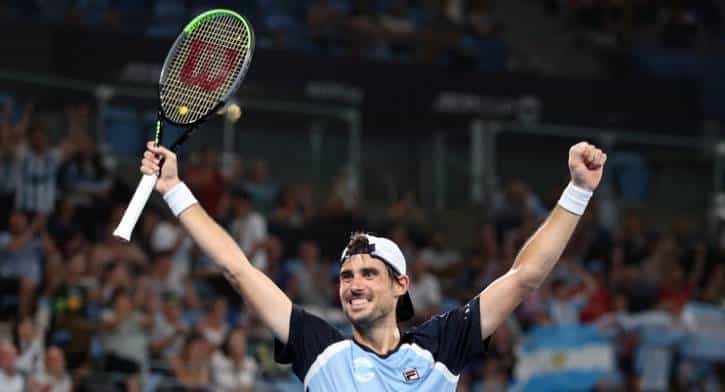 Con el bahiense Pella Argentina clasificó a los 4tos de final de la ATP Cup