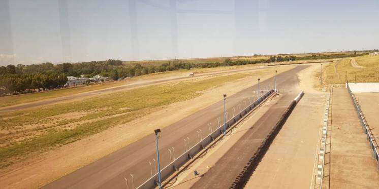 Empieza a tomar forma el autódromo Ezequiel Crisol en Bahía Blanca