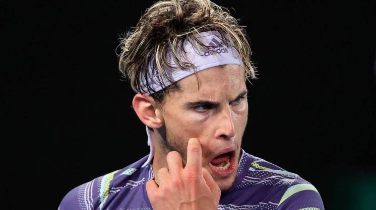 Dominic Thiem le ganó a Alexander Zverev y se metió en la final del Abierto de Australia