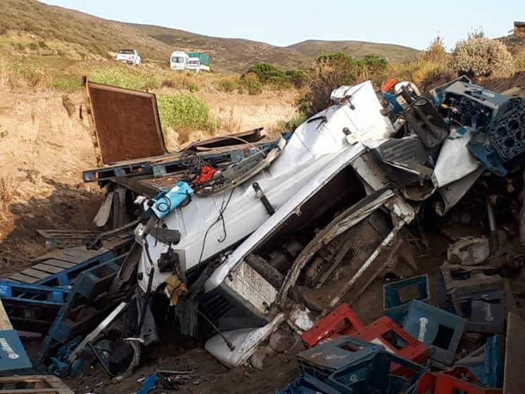 Murió un camionero medanense tras accidente en Comodoro Rivadavia