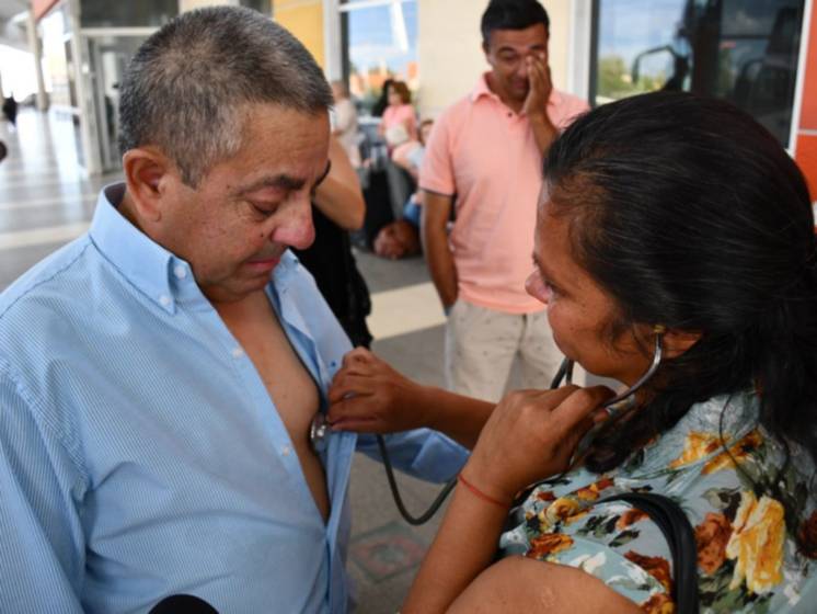 Una madre se encontró con el hombre que recibió el corazón de su hijo