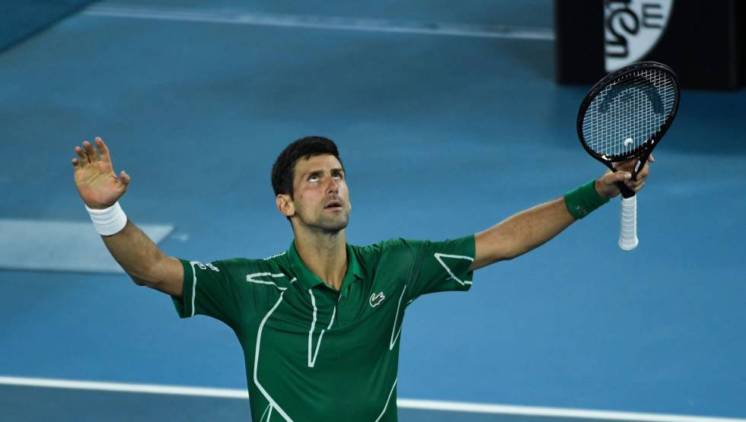 Novak Djokovic venció a Dominic Thiem y sigue siendo el rey de Australia