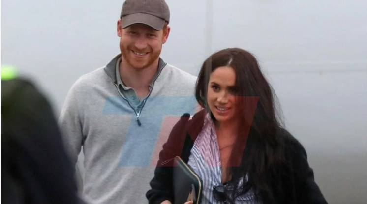 Meghan Markle reapareció junto al príncipe Harry por primera vez tras la renuncia a la corona británica