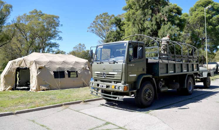 La Armada se prepara para la Emergencia Sanitaria