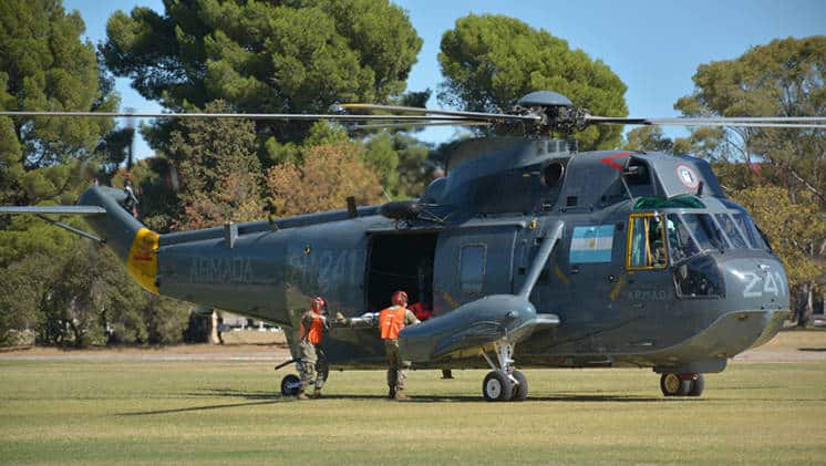 La Armada realizó un simulacro de traslado de pacientes con Coronavirus