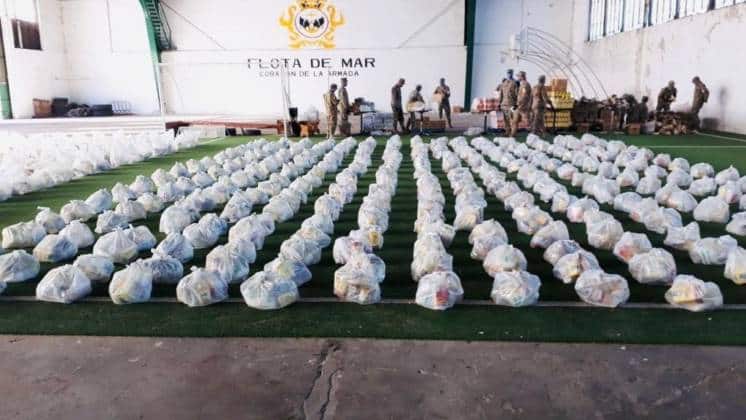 Punta Alta: El Municipio y la Armada repartirán 16 mil kilos de alimentos