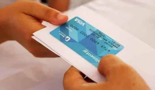 Entrega de las tarjetas Alimentar