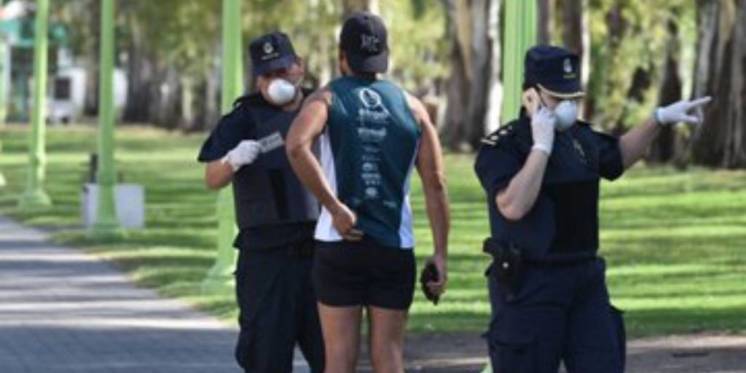 190 detenidos por violar la cuarentena