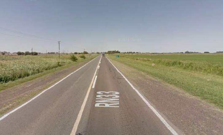 Un hombre murió en la Ruta 33