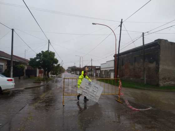 Temporal de Viento en Punta Alta