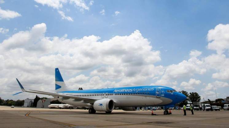 Aerolineas confirmó nuevo servicio especial a Roma