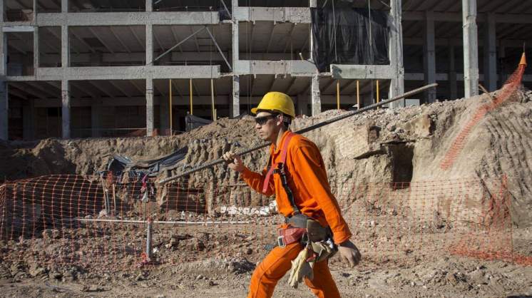 El costo de la construcción subió 2,2% en julio